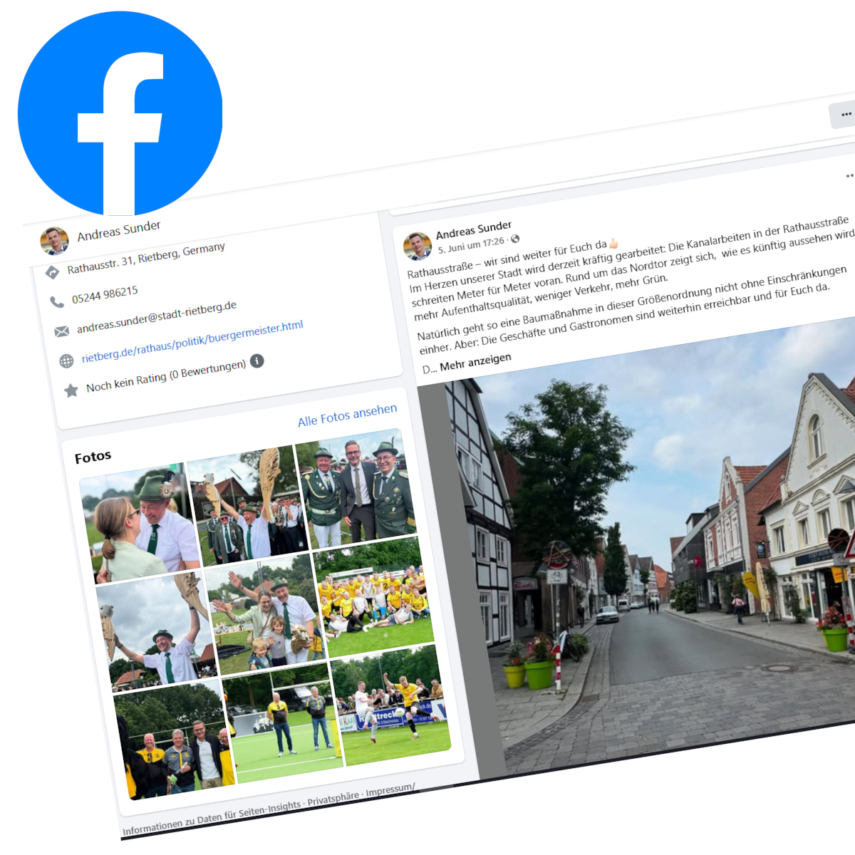 ...zum facebook-Account